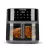 NUTRIBULLET NBA0811DG Super Crisplite Vision 3in1 forrólevegős sütő, 2000W, 8L, Fekete