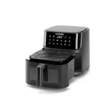 NUTRIBULLET NBA0811DG Super Crisplite Vision 3in1 forrólevegős sütő, 2000W, 8L, Fekete