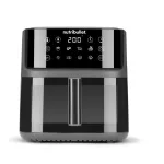 NUTRIBULLET NBA0811DG Super Crisplite Vision 3in1 forrólevegős sütő, 2000W, 8L, Fekete