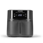 NUTRIBULLET NBA0611DG Crisplite 3in1 forrólevegős sütő, 6L, 1700W, Fekete