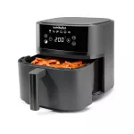 NUTRIBULLET NBA0611DG Crisplite 3in1 forrólevegős sütő, 6L, 1700W, Fekete