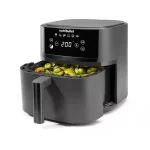 NUTRIBULLET NBA0611DG Crisplite 3in1 forrólevegős sütő, 6L, 1700W, Fekete