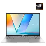 ASUS CONS NB Vivobook S M3607KA-SH031OA 16" WUXGA OLED, Ryzen AI 5 330, 16GB, 512GB M.2, INT, NOOS, NoAdp, Ezüst
