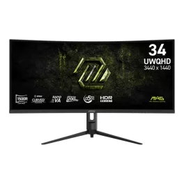   MSI Monitor GAMING MAG 342CQRF E20 Ívelt 34" UWQHD Rapid VA 3440x1440, 200Hz 21:9, 3000:1, 300cd/m2, 0,5ms, 2xHDMI, DP