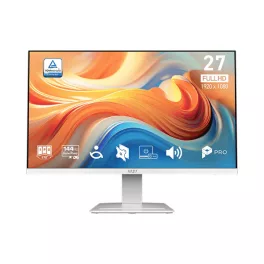   MSI Monitor Business PRO MP273W E14A 27" FHD 1920x1080, IPS 16:9 144Hz, 4ms, 1000:1, HDMI, DP, VGA, White