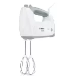 BOSCH MFQ36460 ErgoMixx Tálas kézi mixer, 450W, 5 fokozat, Fehér/Szürke