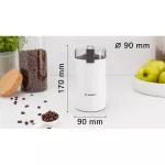 BOSCH TSM6A011W Kávédaráló, 180W, 150g/min, Fehér