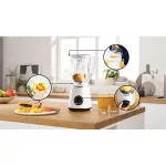 BOSCH MMB6141W Serie 4 VitaPower turmixgép, 1200W, 2 fokozat, 1,5L, Fehér