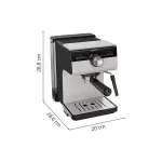 KRUPS XP381B10 Authentic Karos kávéfőző, Szürke/Fekete