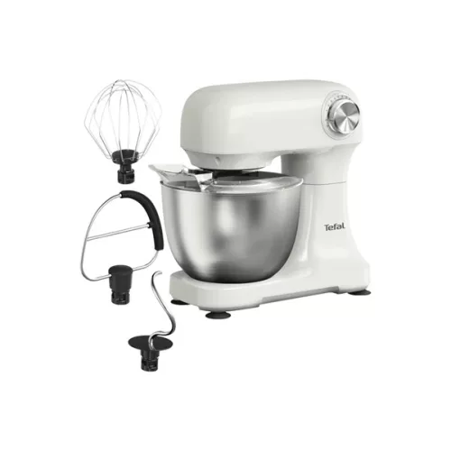 TEFAL QB140AF0 Bake Easy 3in1 Konyhai robotgép, 12 sebességfokozat, 3.5L, 500W, Fehér