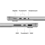 Apple Macbook Pro 14,2" M5 PRO, 18C CPU/20C GPU, 64GB/1TB - Silver - HUN KB, Nanotexture