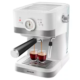  SENCOR SES 1720WH Karos presszó kávéfőző, víztartály:1,5L, 1050W, Fehér