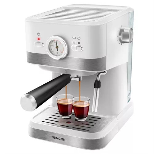 SENCOR SES 1720WH Karos presszó kávéfőző, víztartály:1,5L, 1050W, Fehér