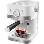 SENCOR SES 1720WH Karos presszó kávéfőző, víztartály:1,5L, 1050W, Fehér
