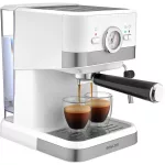 SENCOR SES 1720WH Karos presszó kávéfőző, víztartály:1,5L, 1050W, Fehér