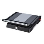 HEINNER HEPG-F2000BKSS Elektromos kontakt grill, 2000W, Szürke/Fekete