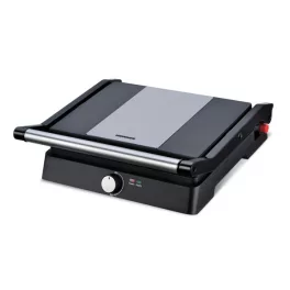   HEINNER HEPG-F2000BKSS Elektromos kontakt grill, 2000W, Szürke/Fekete