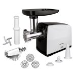 HEINNER MG-2100BKWH Húsdaráló, 1.5-1.9kg/perc, 3 vágólap, 2100W, Fehér/Fekete