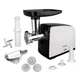   HEINNER MG-2100BKWH Húsdaráló, 1.5-1.9kg/perc, 3 vágólap, 2100W, Fehér/Fekete