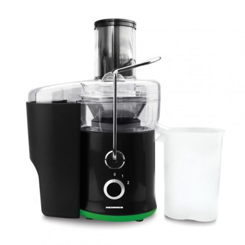 HEINNER HSF-600BK Gyümölcscentrifuga, 2 sebességfokozat, 0.5L-1.5L, 600W, Fekete