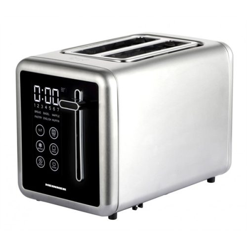 HEINNER HTP-DD900BKSS Kenyérpirító, 2 szeletes, 900W, Inox