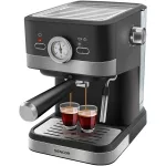 SENCOR SES 1721BK Eszpresszó karos kávéfőző, 20bar, víztartály: 1,5L, 1050W, Fekete