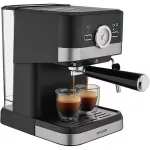 SENCOR SES 1721BK Eszpresszó karos kávéfőző, 20bar, víztartály: 1,5L, 1050W, Fekete