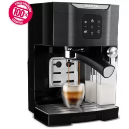   SENCOR SES 4040BK Karos kávéfőző, 20bar, víztartály: 1,4L, 1450W, Fekete