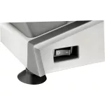 SENCOR SFS 4050SS Elektromos szeletelőgép, 0mm-15mm, Inox