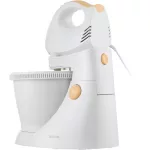 SENCOR SHM 5330-EUE3 Tálas kézi mixer, 5 sebességfokozat, 3.5L, 500W, Fehér