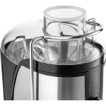 SENCOR SJE 741SS Gyümölcscentrifuga, 2 sebességfokozat, 1.2L, 400W, Fekete/Inox