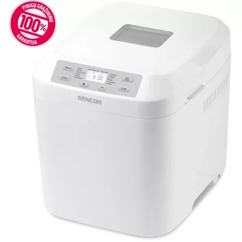 SENCOR SBR 1040WH Kenyérsütő, 10 program, 500W, Fehér