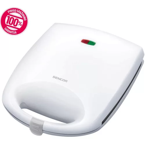 SENCOR SSM 8700WH Szendvicssütő, 1100W, Fehér
