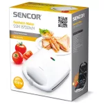 SENCOR SSM 8700WH Szendvicssütő, 1100W, Fehér