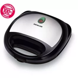 SENCOR SSM 9510SS 5in1 Szendvicssütő, 700W, Fekete