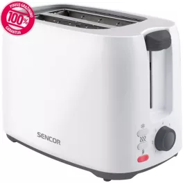 SENCOR STS 2606WH Kenyérpirító, 2 szeletes, 750W, Fehér