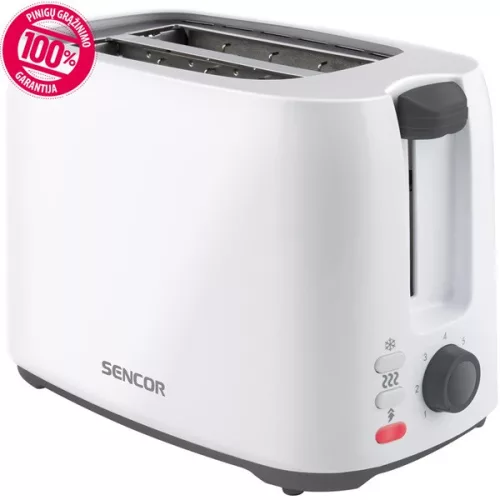 SENCOR STS 2606WH Kenyérpirító, 2 szeletes, 750W, Fehér
