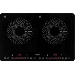 SENCOR SCP 4501BK Kétzónás indukciós főzőlap, 3400W, Fekete