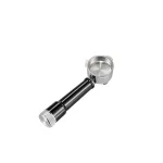 HEINNER HEM-LK20DMLK CreamyBlend Eszpresszó kávéfőző tejtartállyal, 20 bar, víztartály:1.6L, 1350W, Fekete/Inox