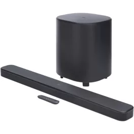   JBL BAR 500M2 Dolbi Atmos soundbar, 5,1, 750W, vezeték nélküli, HDMI, USB, 10 colos mélynyomó, fekete