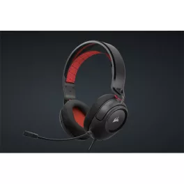   CORSAIR Vezetékes Headset, HS35 v2 Gaming, Multiplatform, piros