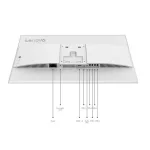 LENOVO Monitor - ThinkVision L24D-4C; 23,8" FHD 1920x1080 IPS, 16:9, 4ms, 144Hz, 1500:1, 250cd/m2, HDMI, USB A-C.