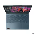 LENOVO Yoga Slim 7 14AKP10, 14,0" WUXGA, AMD Ryzen AI 5 330, 16GB, 512GB, NoOS, NoAdp, Tidal Teal