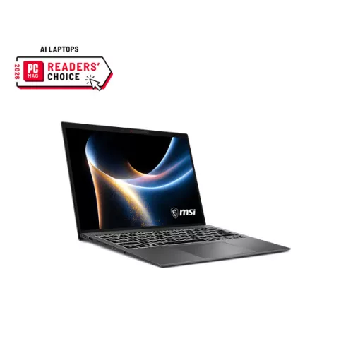 MSI Business NB Prestige 13 AI+ A3MG-053, 13" QHD+ OLED, Ultra 7 355, 32GB, 1TB, W11H, Platinum Grey NoADP