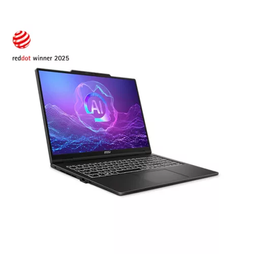 MSI Business NB VenturePro 16 A2RWFG-068, 16" 2K OLED, Core 7 240H, 16GB (1x16), 512GB M.2, RTX 5060 8GB, NOOS, Fekete