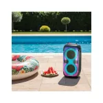 BLAUPUNKT PB60X Bluetooth Party MDF hangszóró, AUX, LED világítás, 120W, Fekete