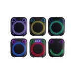 BLAUPUNKT PB6LED Hordozható Bluetooth hangszóró, LED, Karaoke, Fekete (RTVBLAS033)