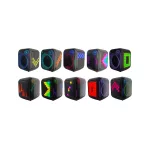 BLAUPUNKT PB6LED Hordozható Bluetooth hangszóró, LED, Karaoke, Fekete (RTVBLAS033)
