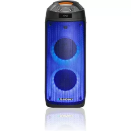   BLAUPUNKT PB06DB Bluetooth party hangszóró, 2 db mikrofon,  RMS,TWS,FM,AUX, 500W, Fekete (RTVBLAS015)