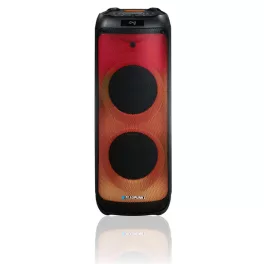  BLAUPUNKT PB12DB Bluetooth party hangszóró, karaoke, 2 db mikrofon, LED, 1600W, Fekete (RTVBLAS017)